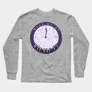 Midnights Clock Long Sleeve T-Shirt